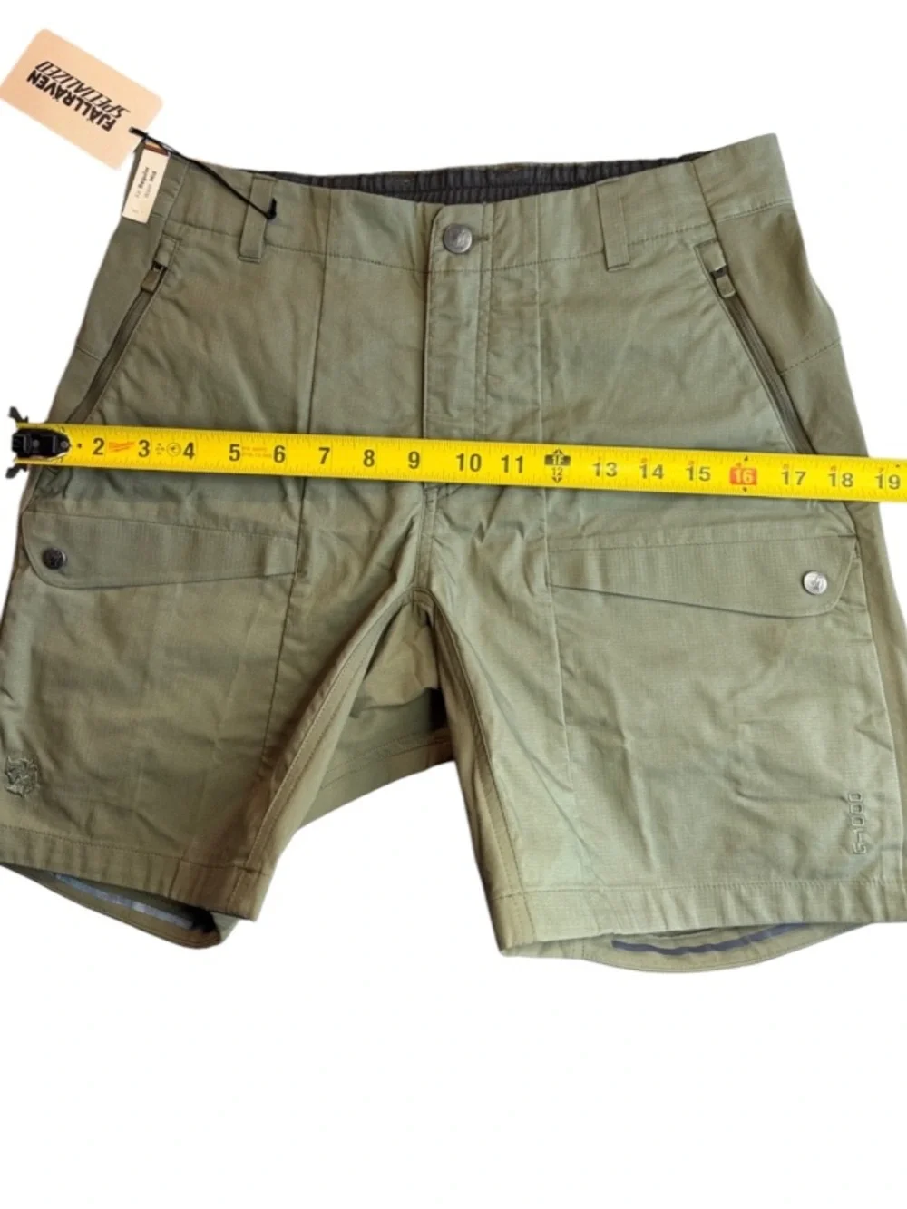 NWT Fjällräven Specialized S/F Rider’s Hybrid Shorts Green Size 29" - Picture 12 of 13